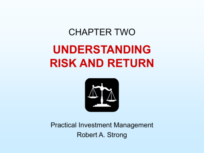 Risk return concept quiz finance proprofs start