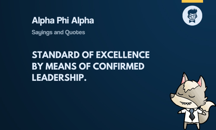 Alpha phi alpha fraternity quotes