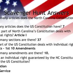 Bill of rights scavenger hunt answers