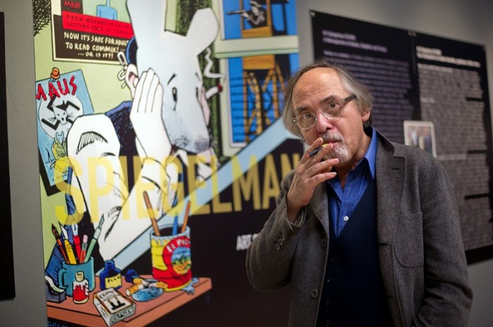 Art spiegelman graphic novel crossword