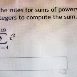 Sums rules powers compute integers transcribed