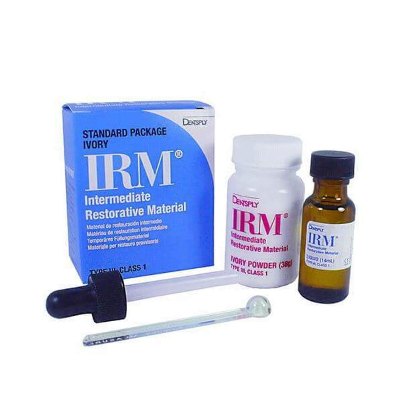 Intermediate restorative material irm is a