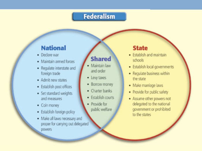 Federalism powers