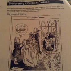 Interrupting the ceremony political cartoon